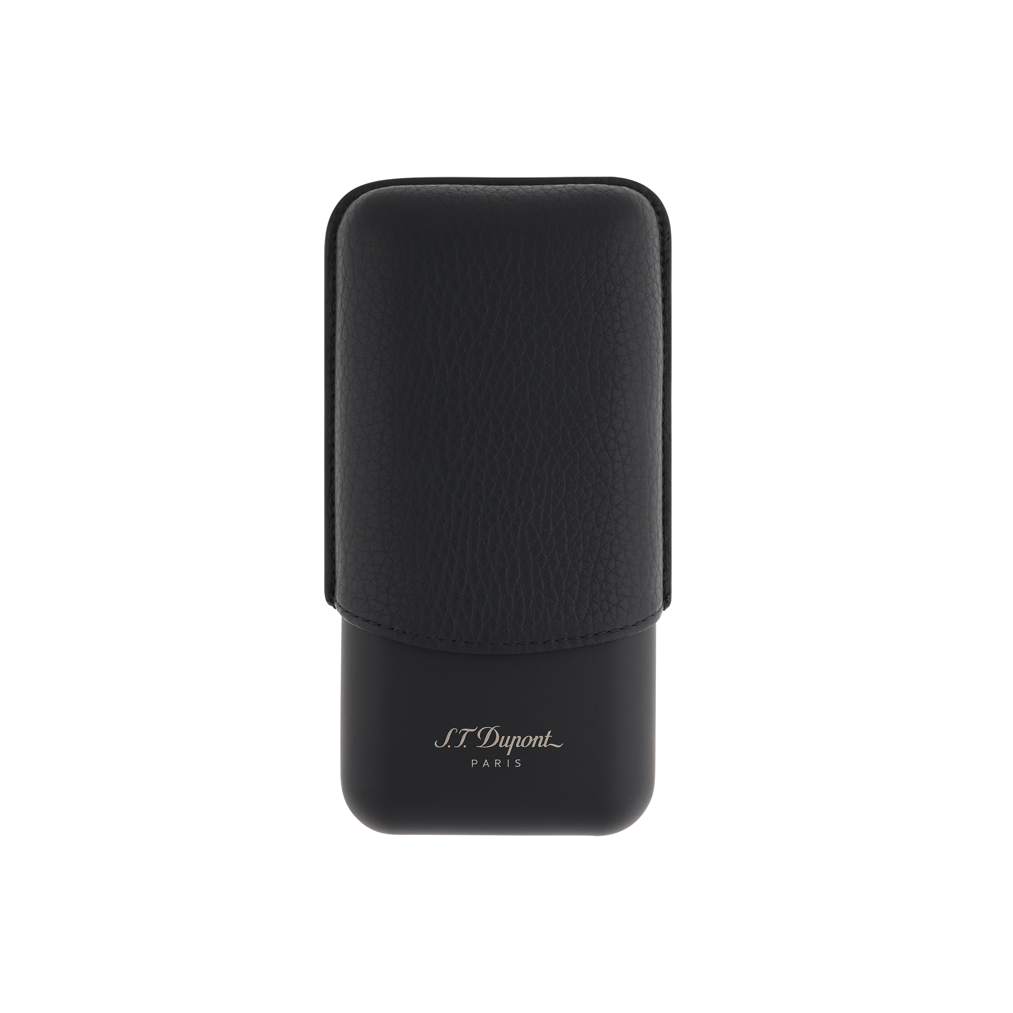 St. Dupont 3 Cigar Case Matt Black