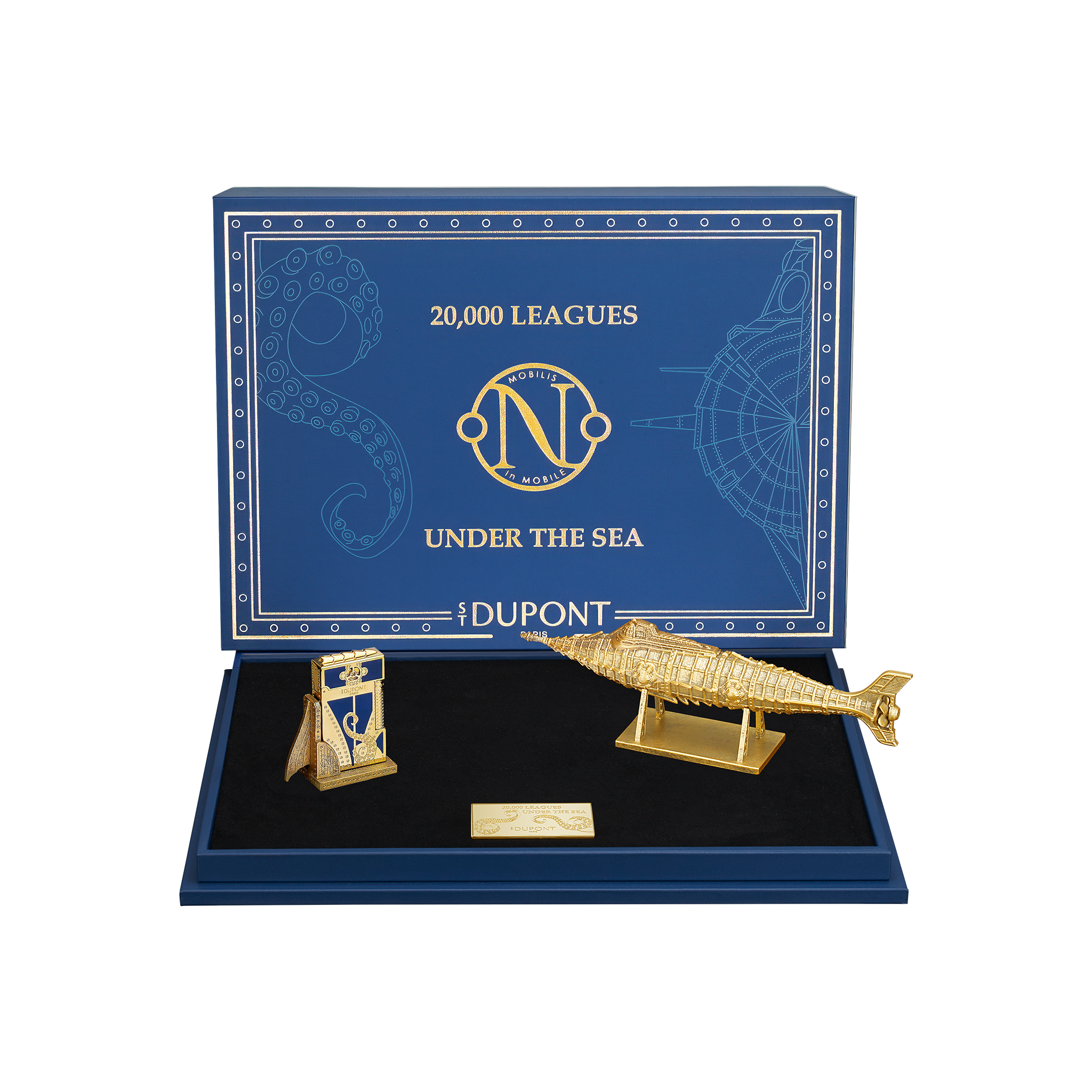 St. Dupont Set Art of Fire 20'000 Leagues Under The Sea